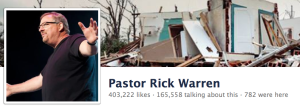 Rick Warren Facebook